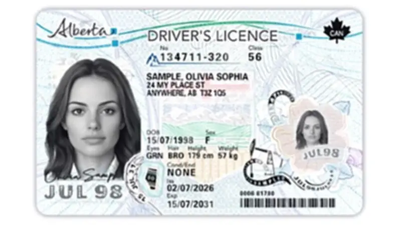 Alberta adds citizenship markers, health numbers to driver's licences from July 2026