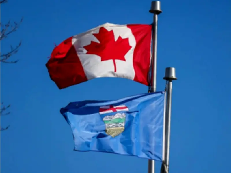 Albertans least likely to put province ahead of Canada, poll finds