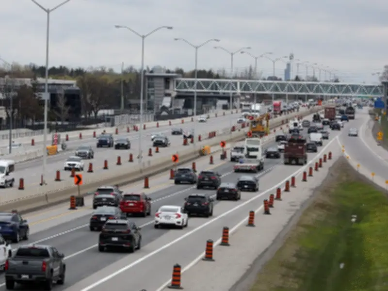 All Highway 417 Lanes Near Pinecrest/Greenbank to Reopen by June 22