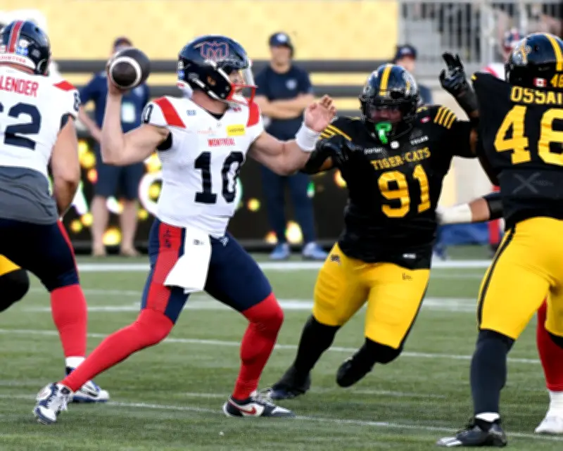 Alouettes edge Ticats 30-27 in OT on Diaz's 17-yard field goal