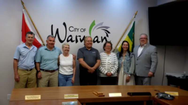 American Family Visits Saskatchewan City Bearing Their Surname