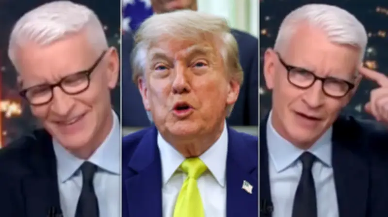 Anderson Cooper Laughs at Trump's $12K UFC Coins, 'American Values' Phone