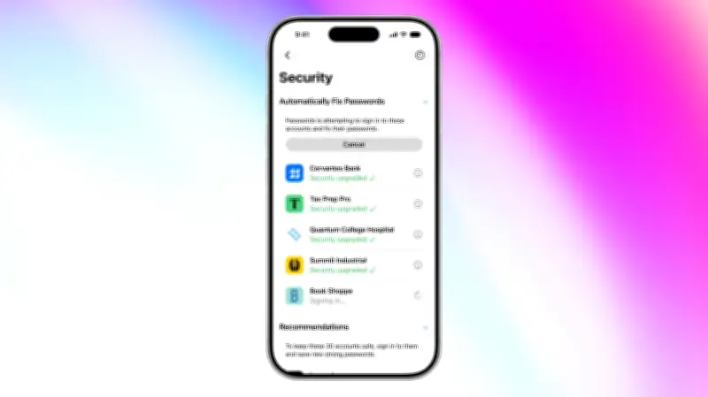 Apple to Auto-Update Weak Passwords in iOS 27 with New Feature