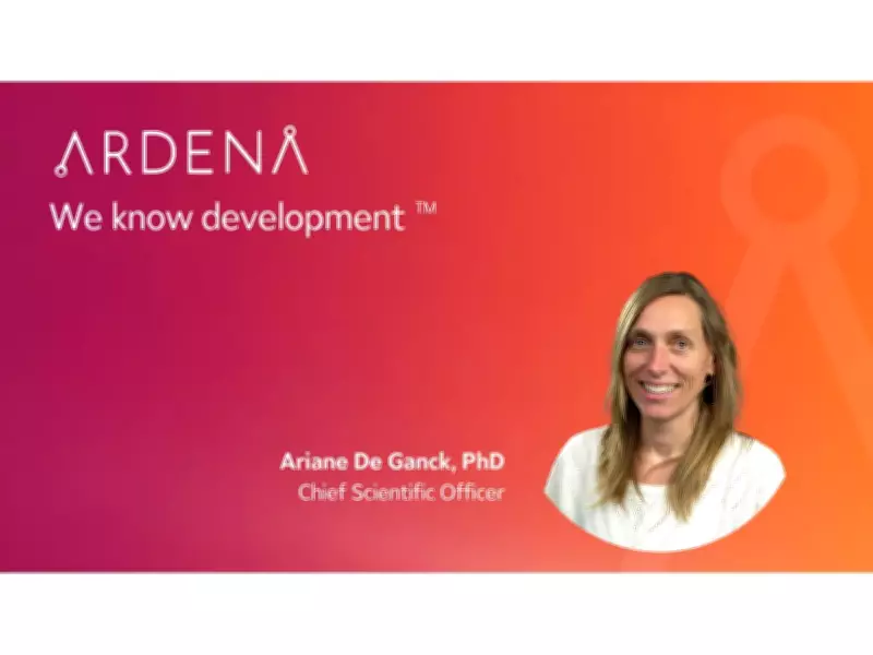 Ardena Appoints Ariane de Ganck as Chief Scientific Officer to Lead Scientific Excellence