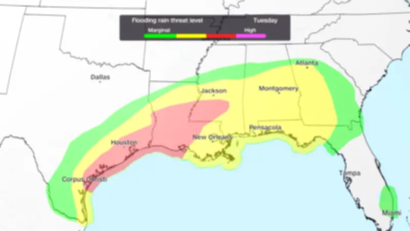 Arthur's Ghost Haunts Gulf Coast with Relentless Flooding