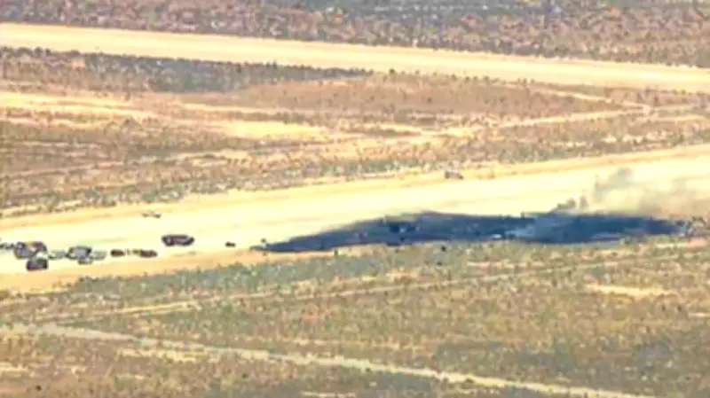 B-52 Crash Kills 8 at Edwards Air Force Base, Investigation Underway