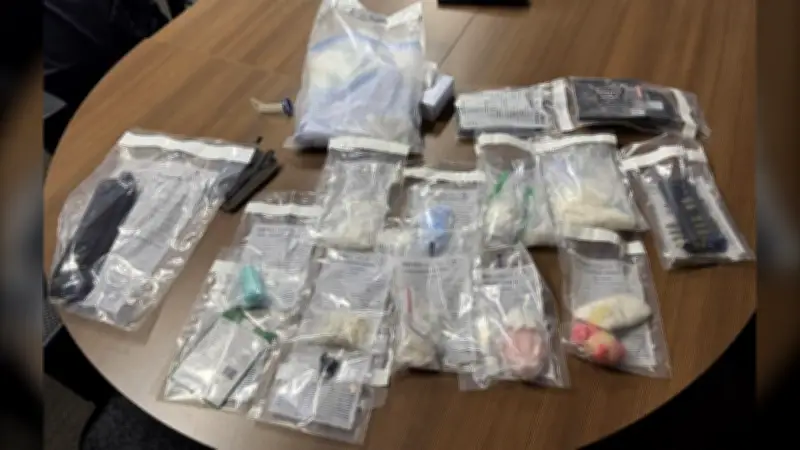 Bail violation probe leads to OPP drug seizure, 14 criminal charges