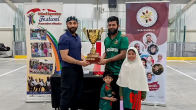 Bangladesh and India Tie Fredericton International Cricket Final