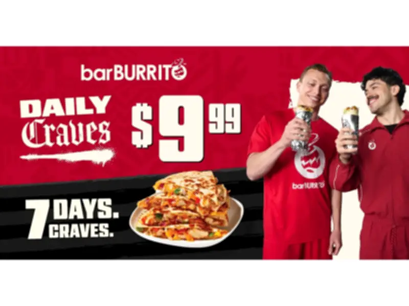 barBURRITO Launches Bold New Brand Platform and Summer Campaign in Canada