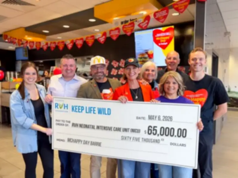 Barrie McDonald's McHappy Day Raises $65K for RVH Foundation