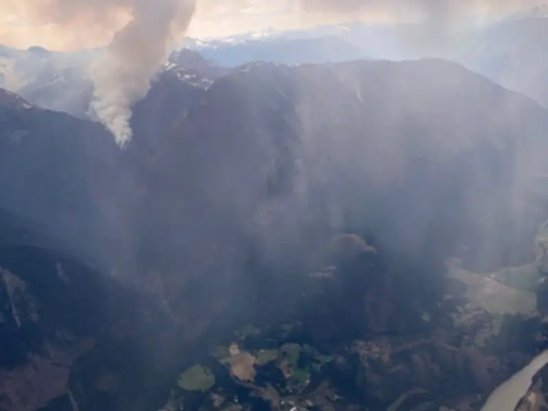 B.C. Firefighters Battle 13 New Out-of-Control Wildfires Wednesday