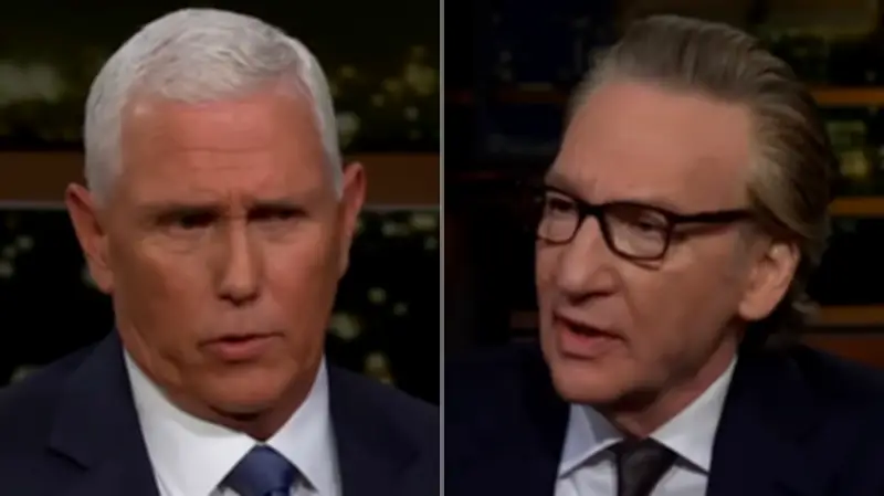 Bill Maher Grills Mike Pence on Trump Third Term, Jan. 6 Death Threats
