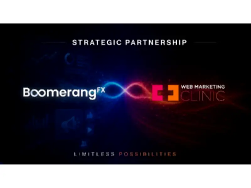 BoomerangFX Partners with Web Marketing Clinic for UK Expansion
