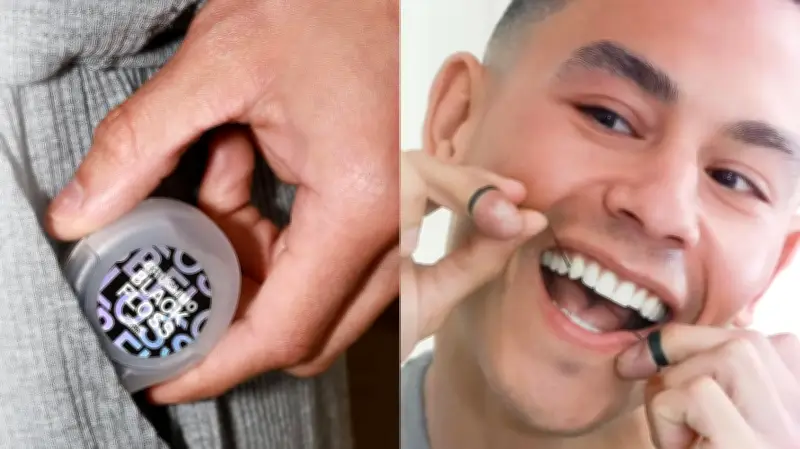 Brushmo Black Floss: Expanding Floss for Easier, Visible Cleaning