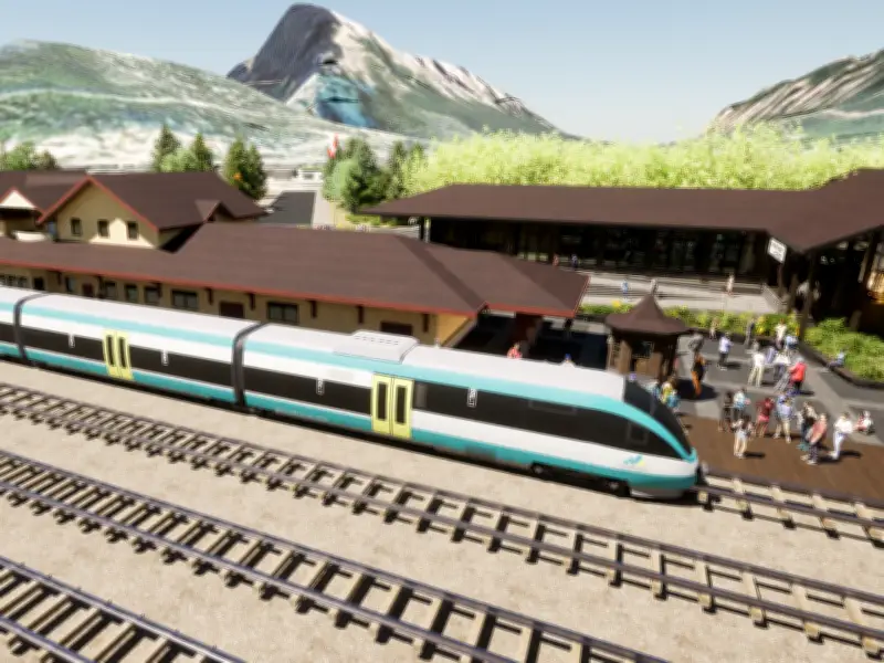 Calgary-Banff Rail Boosted by Alberta's Passenger Rail Plan