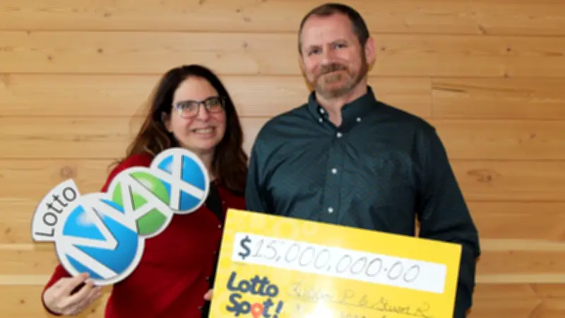 Calgary Couple Wins $15M Lotto Max, Plans Retirement