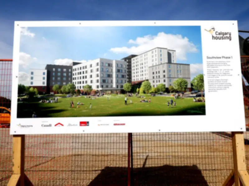 Calgary Housing Breaks Ground on Largest Affordable Housing Project