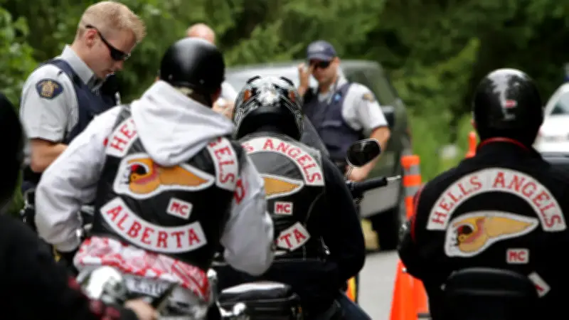 Calgary Police Issue Summonses After Hells Angels Ride Through City