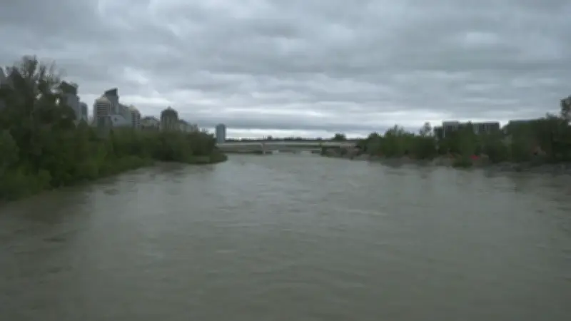 Calgary Rivers Remain High After Month of Rain in Days
