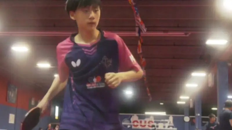 Calgary Teen Readies for Western Canada Table Tennis Championships