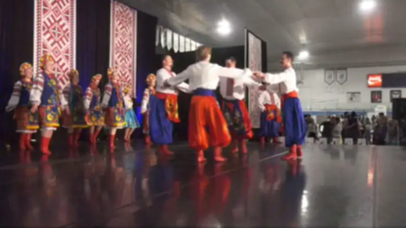 Calgary Ukrainian Festival Perogy Eating Contest Draws Crowds