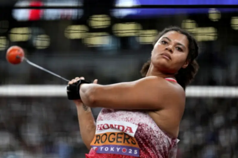 Camryn Rogers wins hammer throw at Lone Star Grand Prix in Texas