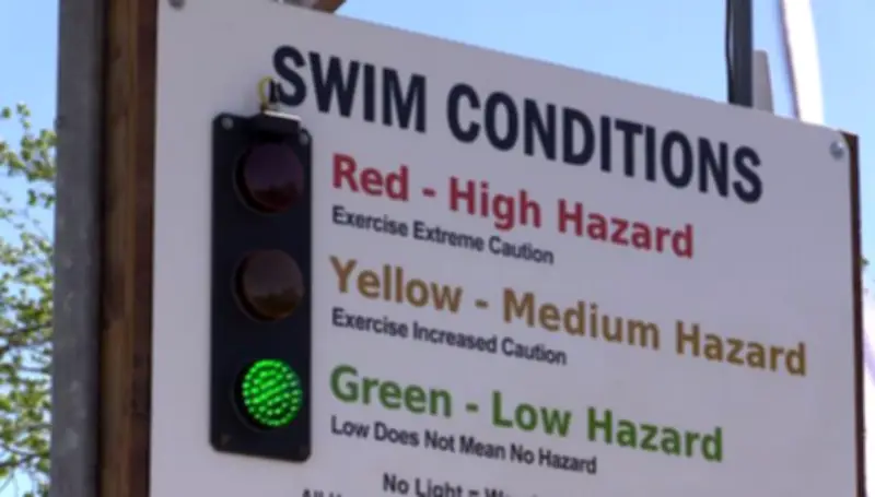 Canada's First Traffic Light Beach Safety System Debuts in Kincardine, Ontario