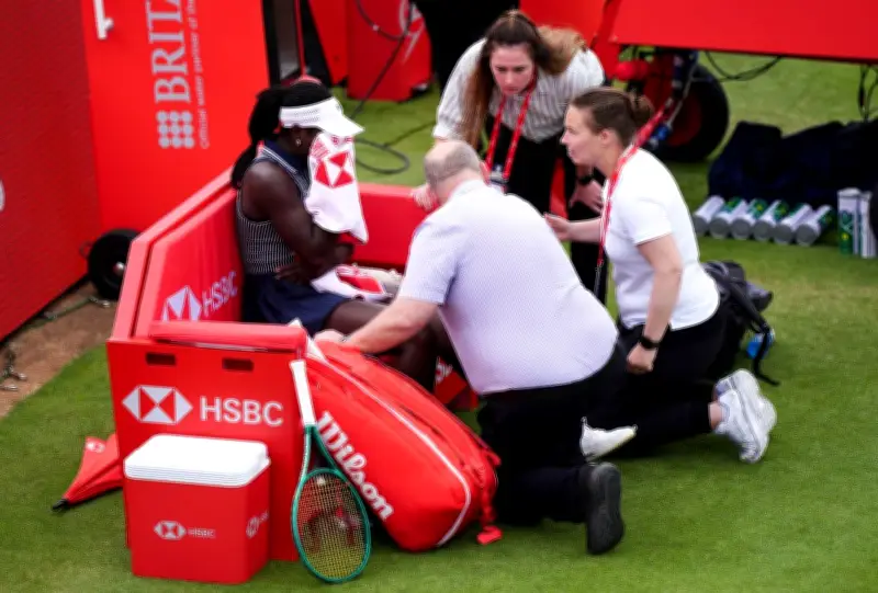 Canada's Victoria Mboko out of Wimbledon with knee injury