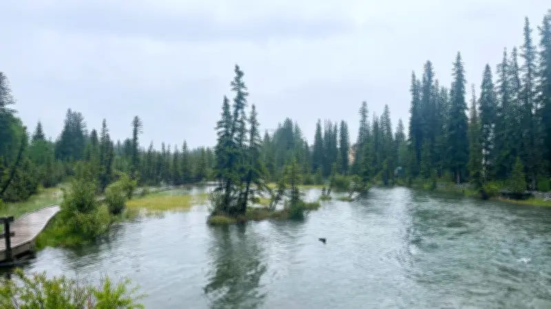 Canmore Flooding: Fast Rivers, Localized Flooding, But Not 2013 Levels