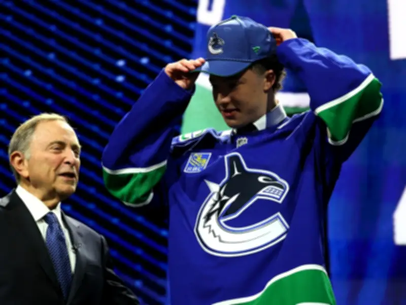 Canucks Draft Caleb Malhotra, Creating Rare Father-Son Coach/Player Scenario