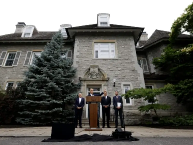 Carney Launches Design Competition to Restore 24 Sussex Drive