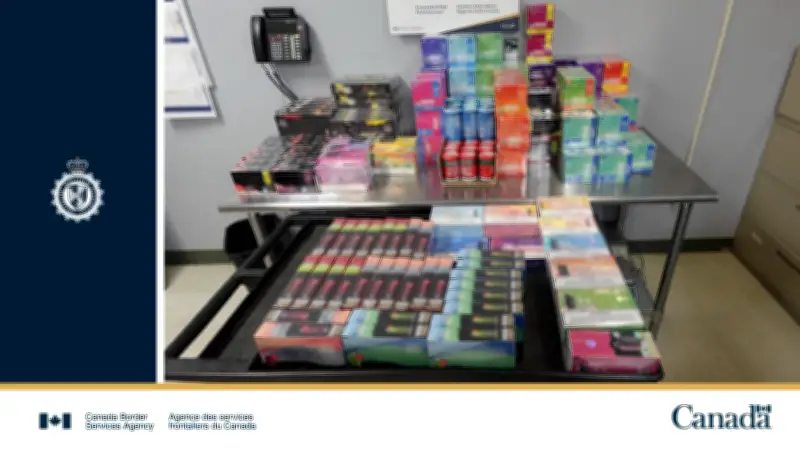 CBSA seizes $24K worth of nicotine vapes at Ambassador Bridge