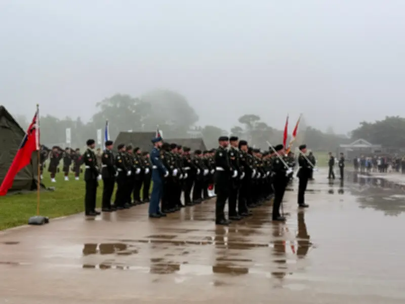 Ceremony marks end of 5th Canadian Division in Halifax