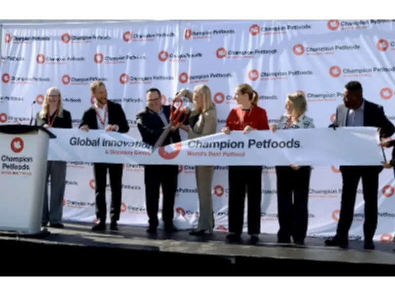 Champion Petfoods Opens $32M Global Innovation Centre in Alberta