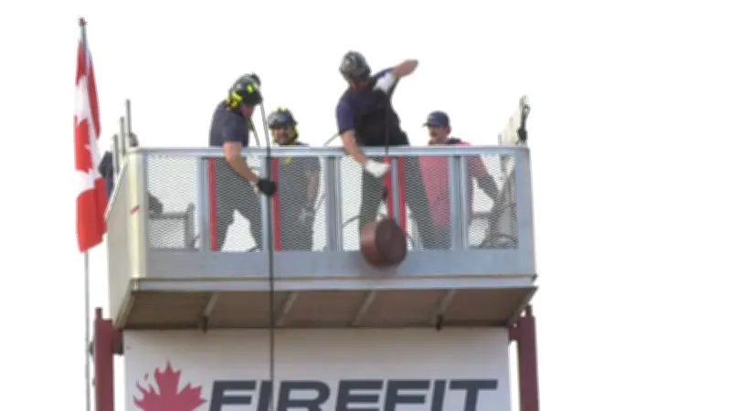 Civilians Tackle Firefighter Fitness Challenge in Leduc Event