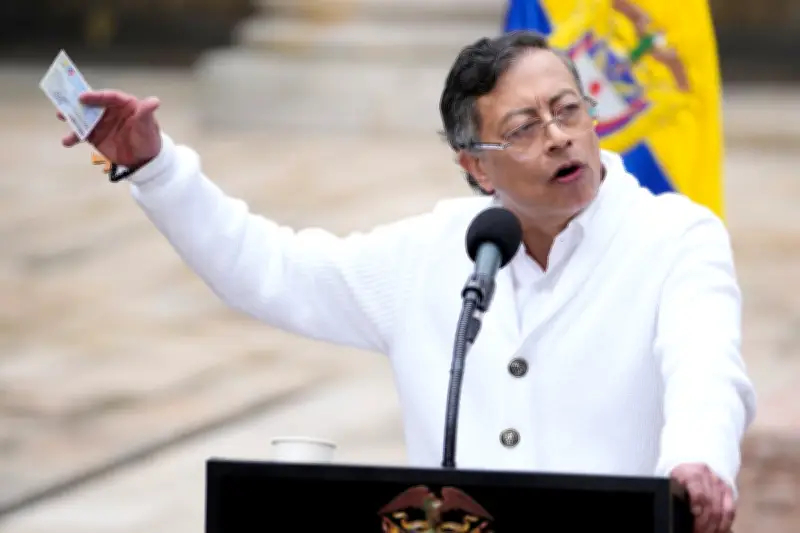 Colombia's President Labels Trump Allies as Narco-Traffickers in AFP Interview