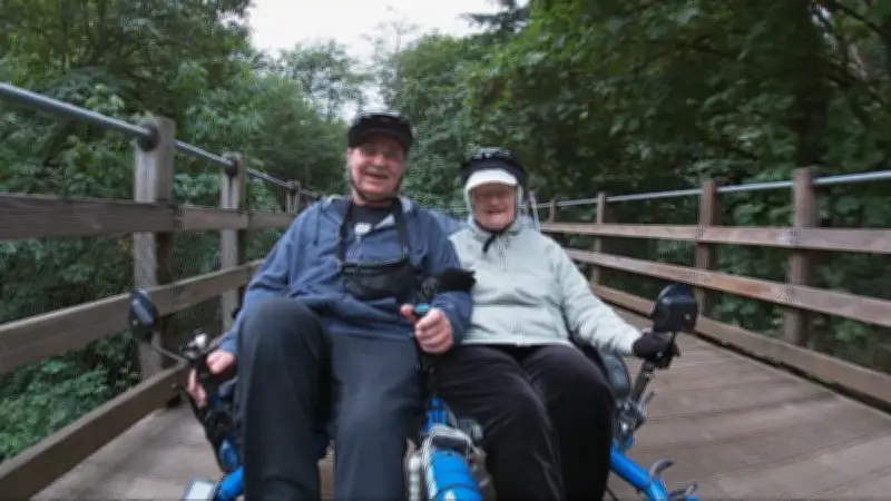 Couple's 66-Year Love Story Continues with Daily Tandem Trike Rides