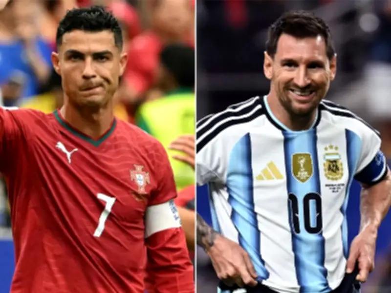 Cristiano Ronaldo snubs Lionel Messi questions after Portugal World Cup win