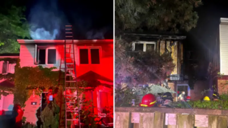 Damage Tops $1M After Early-Morning Townhouse Fire in North London