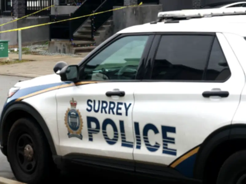 Daytime Shooting in Surrey Damages Two Homes, No Injuries