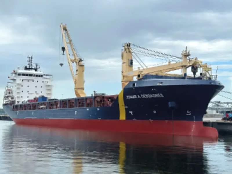 Desgagnés Expands Fleet with New Arctic Vessel Johane A. Desgagnés