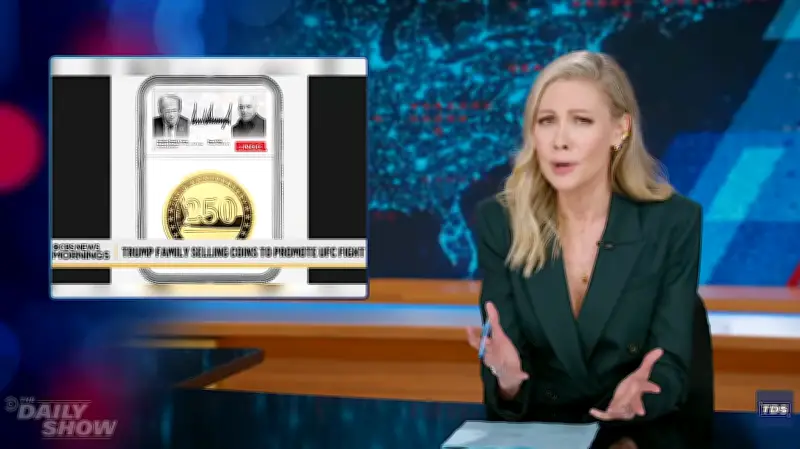 Desi Lydic Mocks Trump's UFC Coin Amid Iran War Stalemate