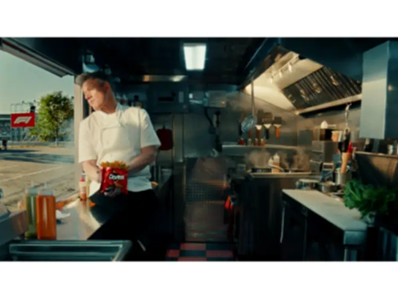 Doritos Loaded Commercial Stars Gordon Ramsay and George Russell