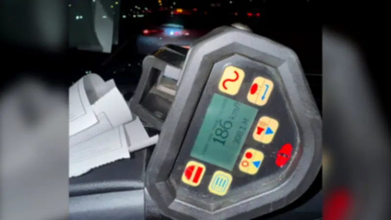 Driver Clocked at 186 km/h on Ontario Highway: OPP