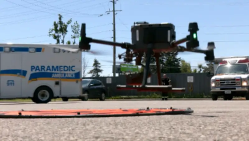 Drones Help Simcoe County Paramedics Assess Emergencies from Sky