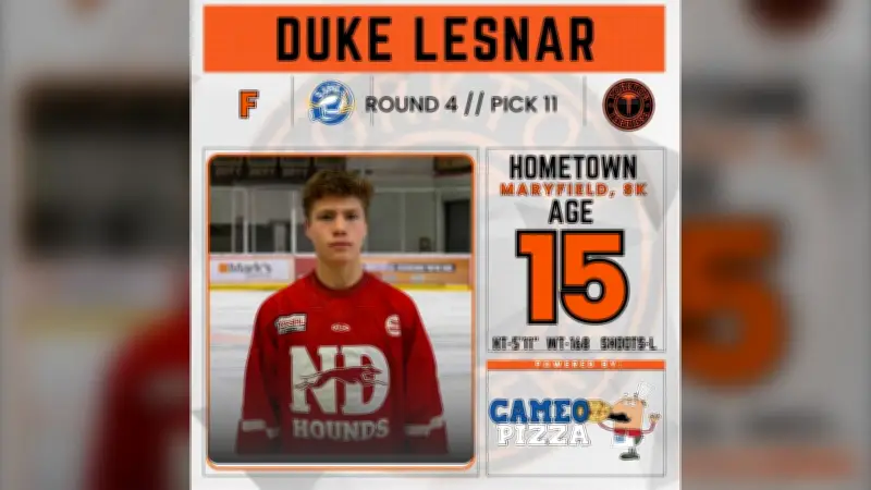 Duke Lesnar Among Yorkton Terriers' New SJHL Draft Picks