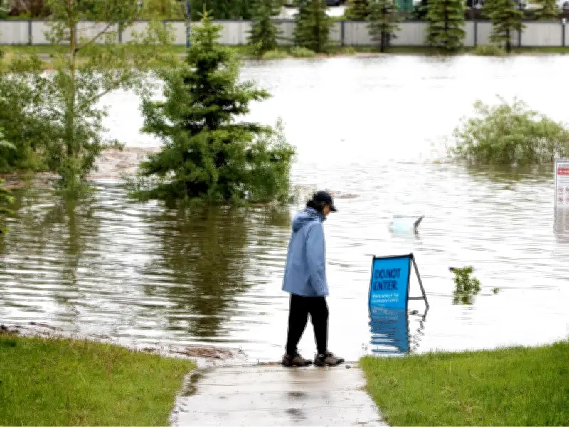 Edmonton Braces for Record June Rainfall This Weekend