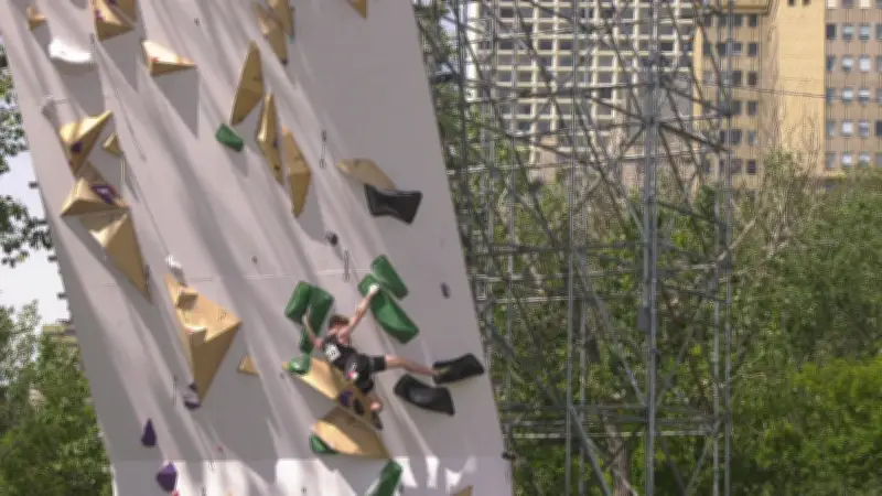 Edmonton River Valley Park Hosts Climbing Competition This Weekend