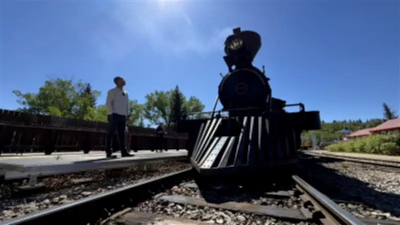 Edmonton's Historic Steam Train No. 107 Marks 107 Years in Service
