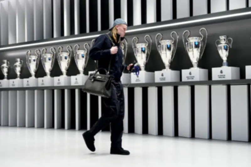 Erling Haaland's Luxury Handbag Collection Turns Heads at World Cup